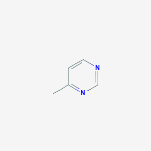 molecular formula C5H6N2 B018481 4-甲基嘧啶 CAS No. 3438-46-8