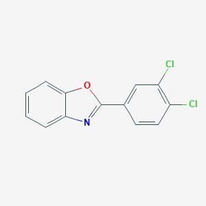 B184813 2-(3,4-Dichlorophenyl)benzoxazole CAS No. 3164-12-3