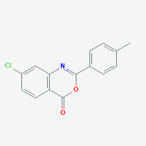 B184815 7-Chloro-2-p-tolyl-benzo[d][1,3]oxazin-4-one CAS No. 40728-69-6