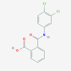 B184819 2-[(3,4-Dichlorophenyl)carbamoyl]benzoic acid CAS No. 19368-24-2
