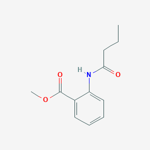 molecular formula C12H15NO3 B184845 Methyl 2-butyramidobenzoate CAS No. 30006-30-5