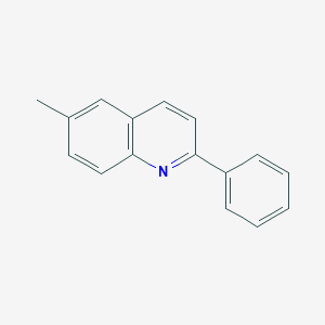 molecular formula C16H13N B184866 6-Methyl-2-phenylquinoline CAS No. 27356-46-3