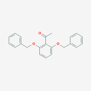 molecular formula C22H20O3 B184871 1-(2,6-双(苄氧基)苯基)乙酮 CAS No. 3886-19-9