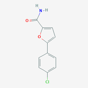 molecular formula C11H8ClNO2 B184874 5-(4-Chlorophenyl)furan-2-carboxamide CAS No. 57753-81-8