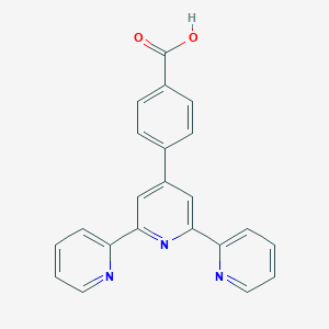 B184881 4-([2,2':6',2''-Terpyridin]-4'-yl)benzoic acid CAS No. 158014-74-5