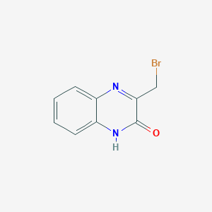 molecular formula C9H7BrN2O B184894 3-(Bromomethyl)-2-quinoxalinol CAS No. 62235-61-4