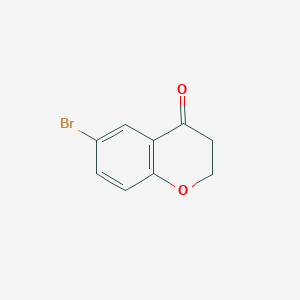 molecular formula C9H7BrO2 B184902 6-Bromochroman-4-one CAS No. 49660-57-3
