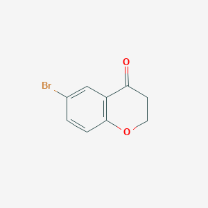 molecular formula C9H7BrO2 B184902 6-ブロモクロマン-4-オン CAS No. 49660-57-3