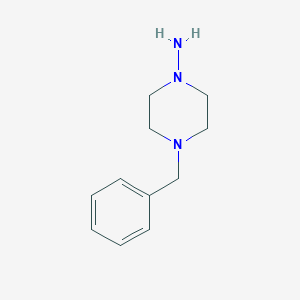 molecular formula C11H17N3 B018491 4-Benzylpiperazin-1-amine CAS No. 39139-52-1