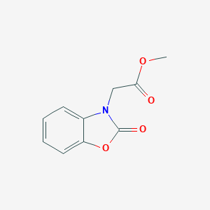 molecular formula C10H9NO4 B184918 (2-Oxobenzooxazol-3-yl)-acetic acid methyl ester CAS No. 13610-50-9