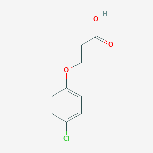 molecular formula C9H9ClO3 B184920 3-(4-氯苯氧)丙酸 CAS No. 3284-79-5