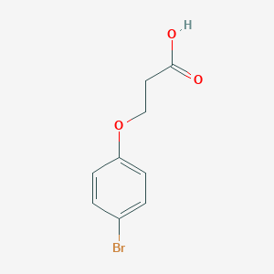 molecular formula C9H9BrO3 B184923 3-(4-Bromophenoxy)propanoic acid CAS No. 93670-18-9