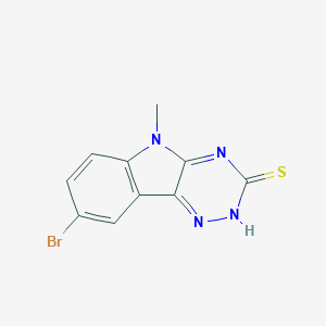 8-bromo-5-methyl-5H-[1,2,4]triazino[5,6-b]indole-3-thiol