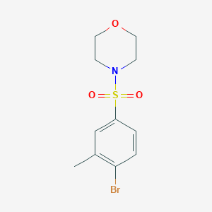 4-((4-Bromo-3-methylphenyl)sulfonyl)morpholine
