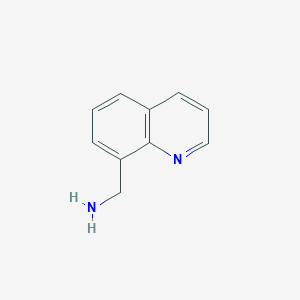 molecular formula C10H10N2 B184975 喹啉-8-基甲胺 CAS No. 15402-71-8