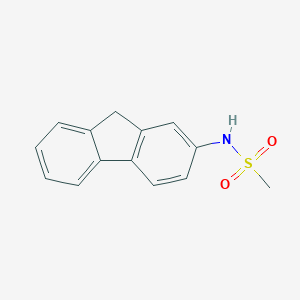 molecular formula C14H13NO2S B184978 N-(9H-fluoren-2-yl)methanesulfonamide CAS No. 6957-69-3
