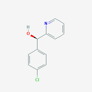 molecular formula C12H10ClNO B184991 (R)-(4-Chlorophenyl)(pyridin-2-yl)methanol CAS No. 112966-26-4