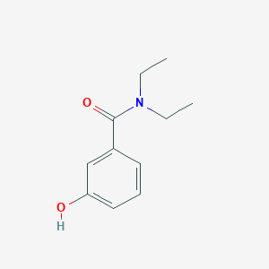 molecular formula C11H15NO2 B185060 N,N-二乙基-3-羟基苯甲酰胺 CAS No. 15789-04-5