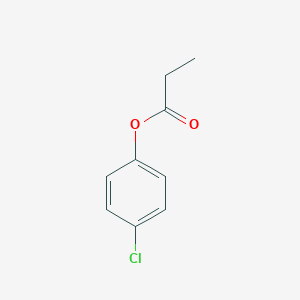 molecular formula C9H9ClO2 B185062 4-Chlorophenyl propionate CAS No. 61469-49-6