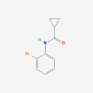 molecular formula C10H10BrNO B185064 N-(2-bromophenyl)cyclopropanecarboxamide CAS No. 444151-72-8