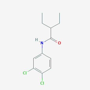 molecular formula C12H15Cl2NO B185069 N-(3,4-dichlorophenyl)-2-ethylbutanamide CAS No. 6429-74-9