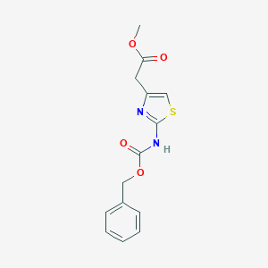 Methyl 2-(2-(((benzyloxy)carbonyl)amino)thiazol-4-yl)acetate