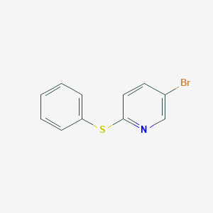molecular formula C11H8BrNS B185074 5-Bromo-2-(phenylthio)pyridine CAS No. 19520-27-5