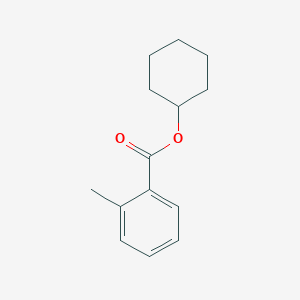 molecular formula C14H18O2 B185080 Cyclohexyl 2-methylbenzoate CAS No. 6640-75-1