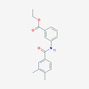 Ethyl 3-[(3,4-dimethylbenzoyl)amino]benzoate