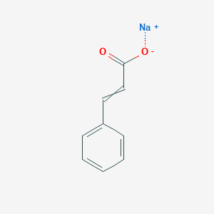 molecular formula C9H7NaO2 B018509 Sodium cinnamate CAS No. 538-42-1