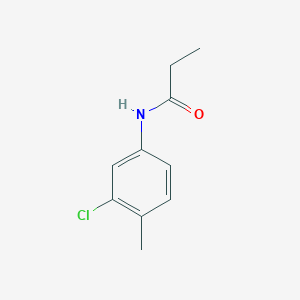 N-(3-chloro-4-methylphenyl)propanamide