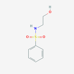 molecular formula C8H11NO3S B185117 N-(2-羟乙基)苯磺酰胺 CAS No. 59724-42-4