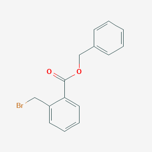 molecular formula C15H13BrO2 B185122 Benzyl 2-(bromomethyl)benzoate CAS No. 115975-28-5