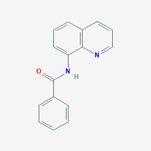 molecular formula C16H12N2O B185123 N-(quinolin-8-yl)benzamide CAS No. 33757-48-1