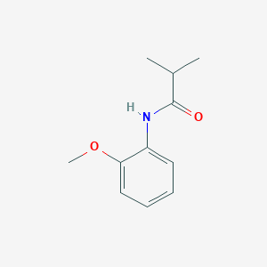 molecular formula C11H15NO2 B185129 N-(2-methoxyphenyl)-2-methylpropanamide CAS No. 71182-38-2