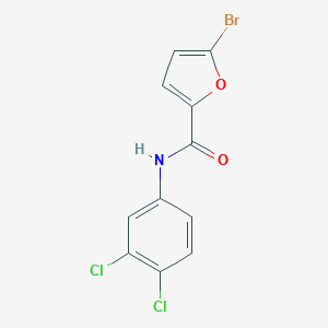 molecular formula C11H6BrCl2NO2 B185132 5-bromo-N-(3,4-dichlorophenyl)furan-2-carboxamide CAS No. 5245-94-3