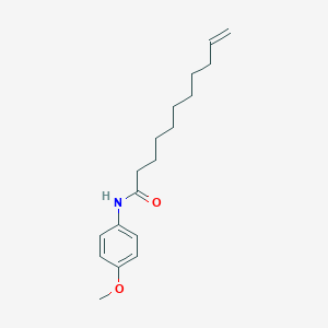 molecular formula C18H27NO2 B185152 N-(4-methoxyphenyl)undec-10-enamide CAS No. 76691-45-7