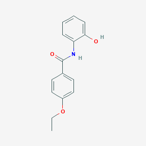 molecular formula C15H15NO3 B185155 4-ethoxy-N-(2-hydroxyphenyl)benzamide CAS No. 723755-67-7