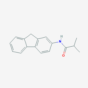 molecular formula C17H17NO B185160 N-(9H-fluoren-2-yl)-2-methylpropanamide CAS No. 60550-87-0