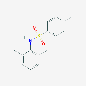molecular formula C15H17NO2S B185166 N-(2,6-dimethylphenyl)-4-methylbenzenesulfonamide CAS No. 4703-15-5