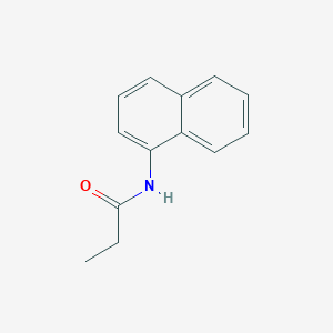 molecular formula C13H13NO B185169 N-(naphthalen-1-yl)propanamide CAS No. 2868-38-4