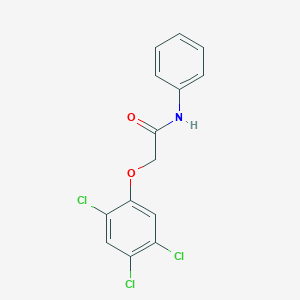 molecular formula C14H10Cl3NO2 B185177 N-phenyl-2-(2,4,5-trichlorophenoxy)acetamide CAS No. 19039-77-1