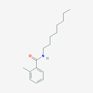 molecular formula C16H25NO B185186 2-Methyl-N-octylbenzamide CAS No. 58278-19-6