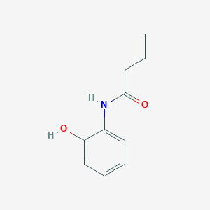 molecular formula C10H13NO2 B185195 N-(2-hydroxyphenyl)butanamide CAS No. 28033-54-7
