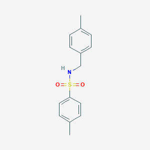 molecular formula C15H17NO2S B185197 4-methyl-N-(4-methylbenzyl)benzenesulfonamide CAS No. 10504-92-4