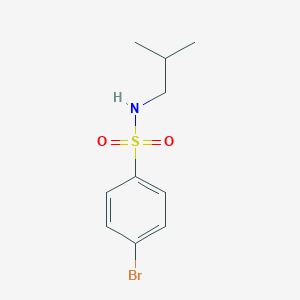 molecular formula C10H14BrNO2S B185206 4-bromo-N-isobutylbenzenesulfonamide CAS No. 7510-83-0