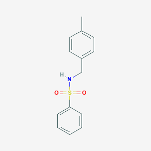 molecular formula C14H15NO2S B185244 N-(4-methylbenzyl)benzenesulfonamide CAS No. 839-51-0