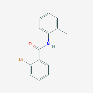 molecular formula C14H12BrNO B185245 2-溴-N-(2-甲苯基)苯甲酰胺 CAS No. 303991-47-1