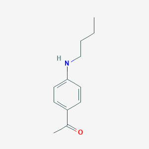 molecular formula C12H17NO B185246 1-[4-(Butylamino)phenyl]ethanone CAS No. 99433-24-6