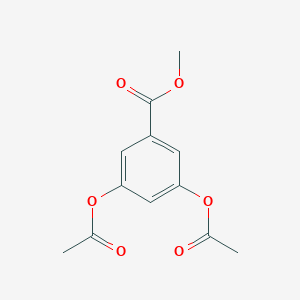 molecular formula C12H12O6 B185247 Methyl 3,5-bis(acetyloxy)benzoate CAS No. 2150-36-9